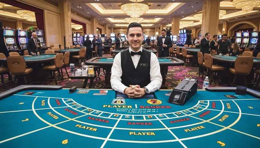 casino baccarat table