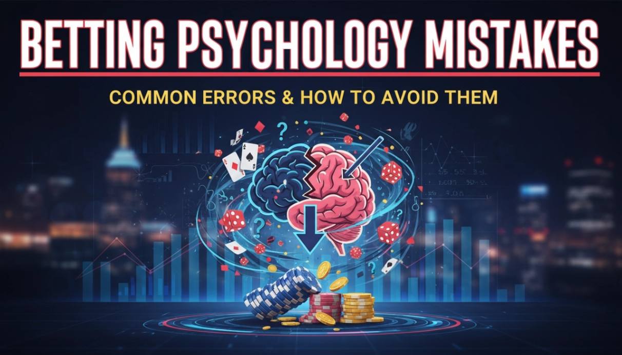 preview image for the article betting psychology mistakes